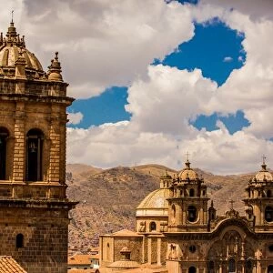 City skyline of Cusco, Peru, South America
