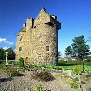 Claypotts Castle, Broughty Ferry, near Dundee, Highlands, Scotland, United Kingdom
