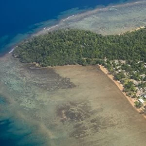 Coastline of Ambrym, Vanuatu, Pacific
