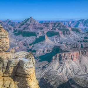Duck Rock, South Rim, Grand Canyon National Park, UNESCO World Heritage Site, Arizona