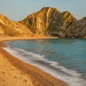 Durdle Door, Lulworth Cove, Jurassic Coast, UNESCO World Heritage Site, Dorset, England, United Kingdom, Europe