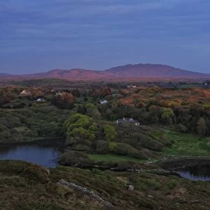 Errisbeg and Roundstone Bog, Connemara, County Galway, Connacht, Republic of Ireland