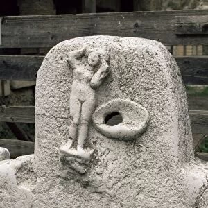 Detail of fountain