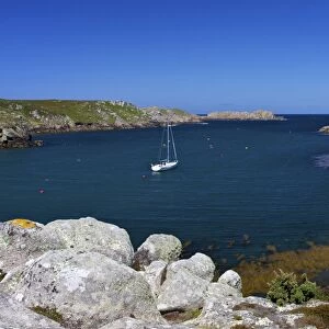 Frenchmans Point, looking to Cromwells Castle, Island of Tresco