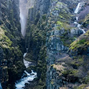 Glymur Waterfall, Iceland, Polar Regions