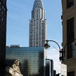 Grand Central Station Terminal Building and the Chrysler Building