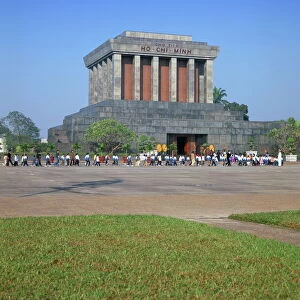 Ho Chi Minhs mausoleum