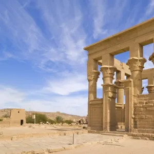 Kiosk of Trajan at the Temple of Isis, Philae, UNESCO World Heritage Site