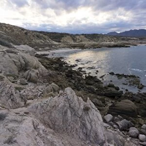 Las Serenitas, wind and wave erosion sculptures, Cabo Pulmo, UNESCO World Heritage Site