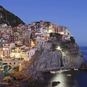 Manarola, Cinque Terre, UNESCO World Heritage Site, Rivera di Levante, Provinz La Spezia, Liguria, Italy, Europe