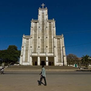 Modern church in Mahajanga, Madagascar, Africa
