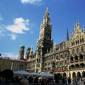 New City Hall, Marienplatz, Munich, Bavaria, Germany, Europe