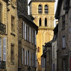 Old town of Sarlat-la-Caneda, Aquitaine, France, Europe