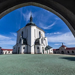 Heritage Sites Collection: Pilgrimage Church of St John of Nepomuk at Zelenß Hora