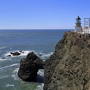 Point Bonita Lighthouse, Golden Gate National Recreation Area, Marin County, California, United States of America, North America