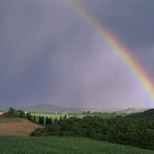 Rainbow after a storm