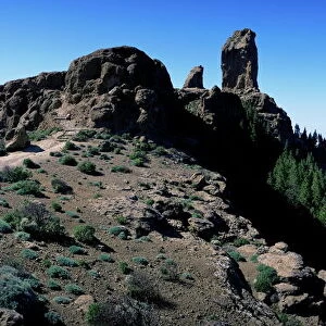 Roque Nublo, 1813m, Gran Canaria, Canary Islands, Spain, Europe