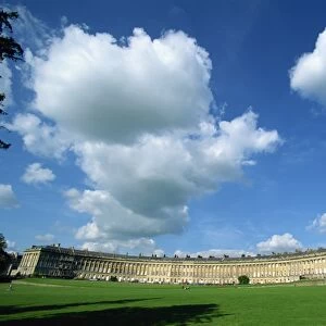 The Royal Crescent, designed by John Wood the Younger, Georgian architecture