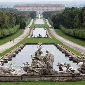 Heritage Sites Collection: 18th-Century Royal Palace at Caserta with the Park, the Aqueduct of Vanvitelli