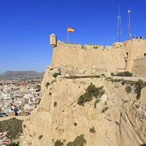 Santa Barbara Castle, Alicante, Spain, Europe