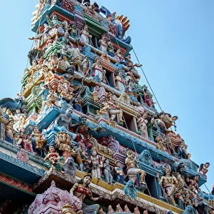 Shri Kathirvelayutha Swamy Kovil, a Hindu Temple, Colombo, Sri Lanka, Asia