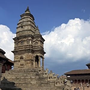 Siddhi Lakshmi Shikara temple, Durbar Square, Bhaktapur, UNESCO World Heritage Site