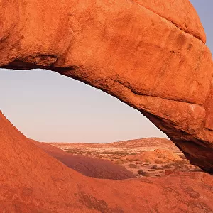 Spitzkoppe rock arch, Damaraland, Namibia, Africa