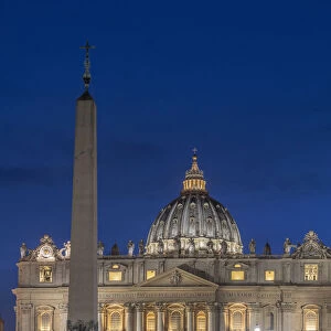 St, Peters Square, St. Peters Basilica, UNESCO World Heritage Site, The Vatican