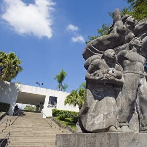 Statue at Museo de Arte de El Salvador, San Salvador, El Salvador, Central America