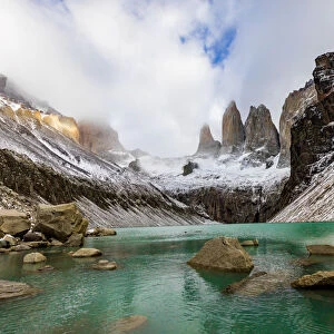 Stunning scenery of Glacial Lakes in Patagonia, Chile, South America