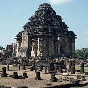 The Sun Temple, Konarak, UNESCO World Heritage Site, Orissa state, India, Asia