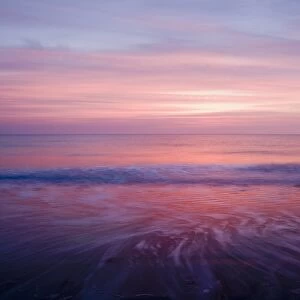 Sunrise at Joss Bay, Broadstairs, Kent, England, United Kingdom, Europe