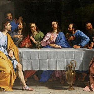 Renaissance art Collection: The Last Supper painting