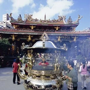 Temple, Taipei, Taiwan, Republic of China, Asia