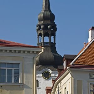The tower of Toomkirik church, Tallinn, Estonia, Baltic States, Europe
