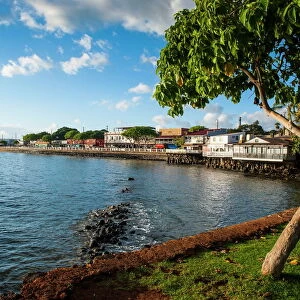 The town of Lahaina, Maui, Hawaii, United States of America, Pacific