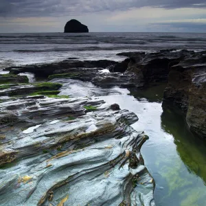 Trebarwith Strand, Cornwall, England, United Kingdom, Europe