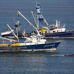 Tuna fishing boats, City of Manta, Manabi Province, Ecuador, South America