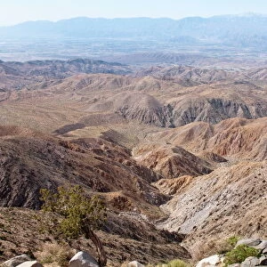 View of the Coachella Valley from Keys View, Joshua Tree National Park