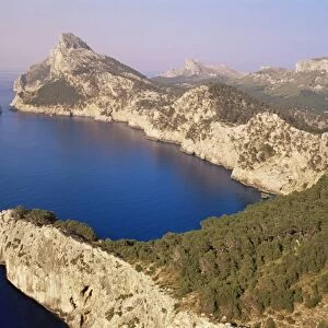 View of Formentor Cape from El Colomer viewpoint