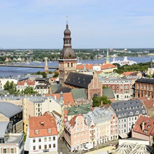 View of Old Town, Riga, Latvia