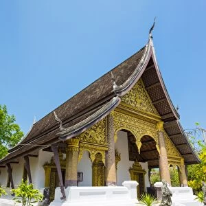 Wat Choumkhong Buddhist temple, Luang Prabang, Louangphabang Province, Laos, Indochina