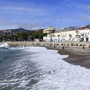 Waterfront in Yalta, Crimea, Ukraine, Europe