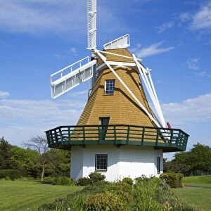 Windmill at City Beach Park, Oak Harbor, Whidbey Island, Washington State