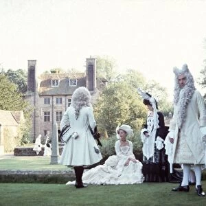 Janet Suzman, Anne Louise Herbert, and Hugh Fraser in Peter Greenaways The Draughtsmans Contract