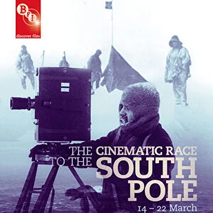 Poster for The Cinematic Race for the South Pole Season at BFI Southbank (14-24 March 2012)