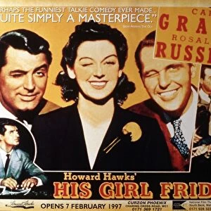 Film and Movie Posters: His Girl Friday