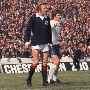 Denis Law and Emlyn Hughes - 1972 Home Championship
