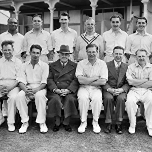 Warwickshire C.C.C. 1950 - J. Ords Benefit Team Group