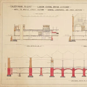Glasgow Central Station Extension Caledonian Railway [N. D]